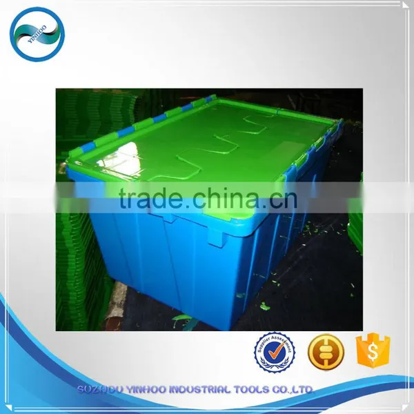 Plastic Good Quality Green Medium Nestable Box