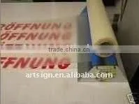 Working with Self-adhesive vinyl