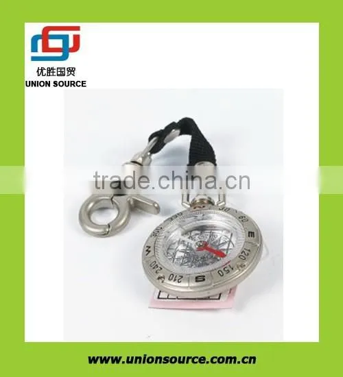 New High Quality Classic Matel Pocket Compass with hanger (261234)