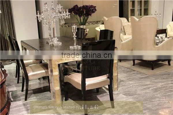 JT14-03 Mdf Table Set in Dining Room From JL&C Luxury Furniture Lastest Designs 2014 (China Supplier) photo-2