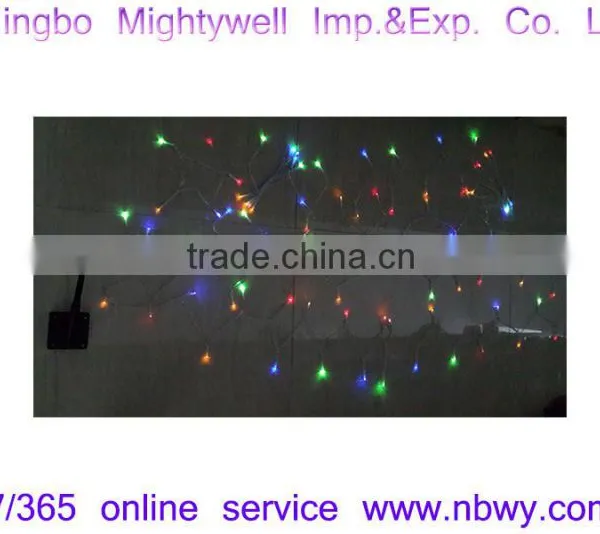 Colourful LED String Light Twinkle Light Curtain Light Decorative Easter Festival Party Event Accessory Solar Powered Rope Light photo-2