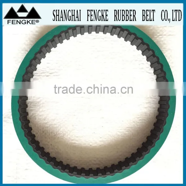 Green Rubber Coating Synchronous Belts(SHORE=45) photo-3