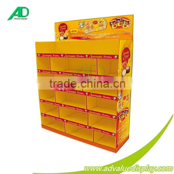 Supermarket Corrugatedpaper Bags Pallet Display photo-2