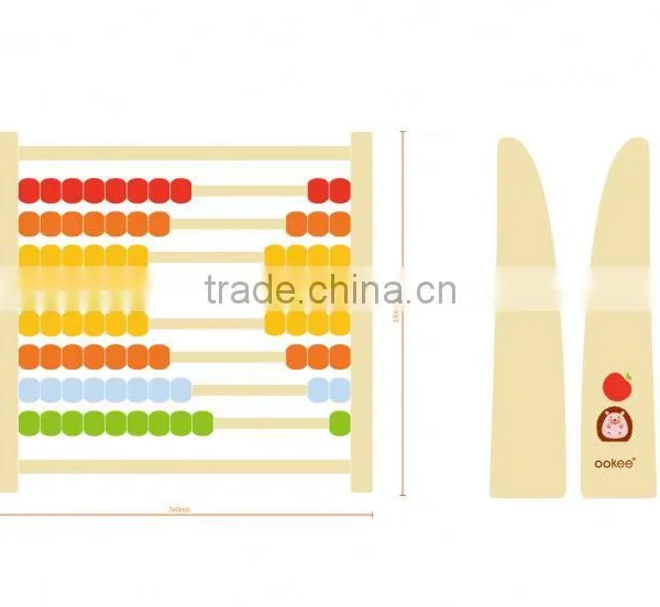 educational manipulative toys,math wooden abacus py0011