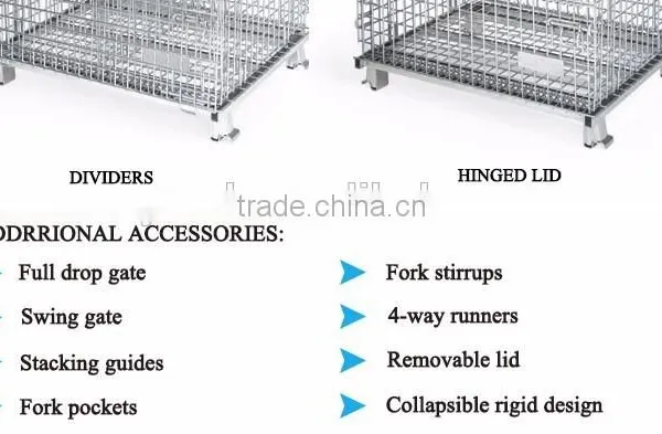 Storage Metal Cage / Metal Breeding Cage / Pallet Cages for Sale photo-6