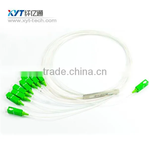 1x8 PLC Splitter in Steel Tube With sc Apc Connector photo-2