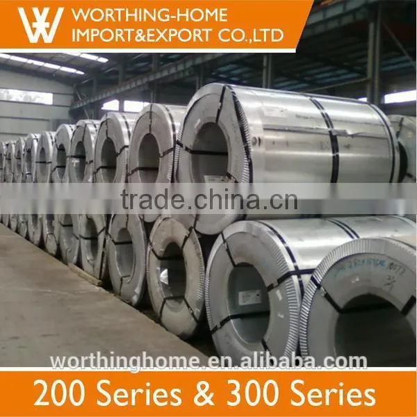 201 Grade Baosteel Stainless Steel Coil for Stainless Steel Bin