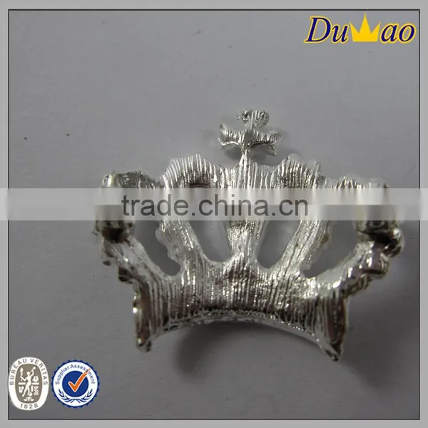 Bridal Crystal Rhinestone Crown Brooch photo-3