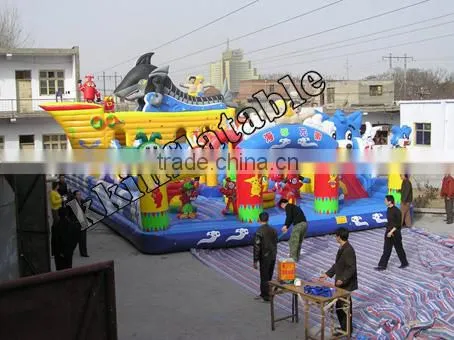 Funny Kids Inflatable Fun City