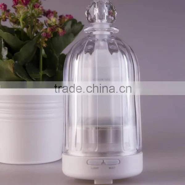 NEWEST GLASS AROMISTER Colorful Glass Aroma Diffuser, Ultrasonic Cool Mist Humidifier photo-4