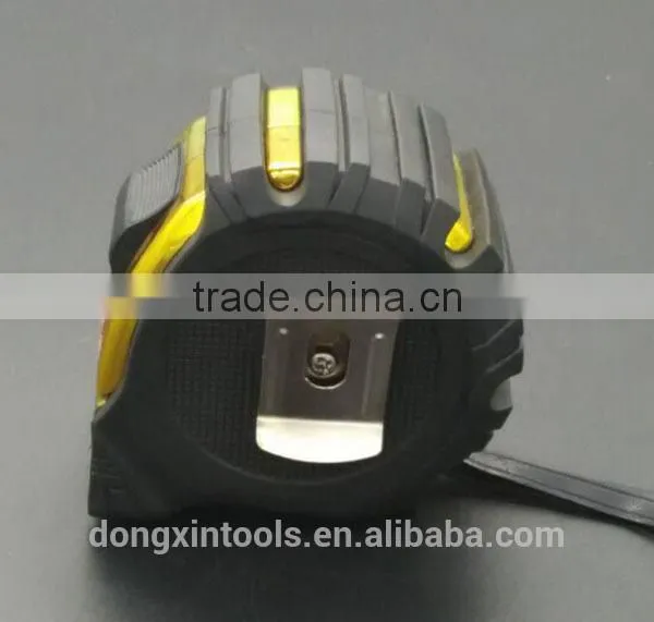 High Quality Rubber Cover uv Chromed Abs Plastic Case Measuring Tape photo-6