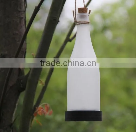 High Quality LED Solar Bottle Light / Outdoor Solar Hanging Light / Garden Beer Bottle Lamp photo-2