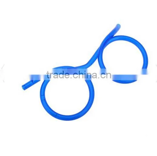 Glasses Shaped Drinking Straw / Glasses Drinking Plastic Straw / Glasses Shaped Straw photo-2
