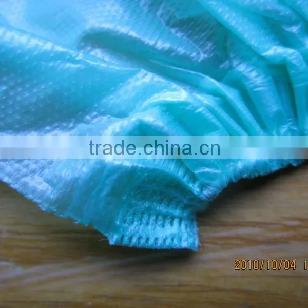 2015 New Disposable CPE Blue Protective Shoe Cover photo-6