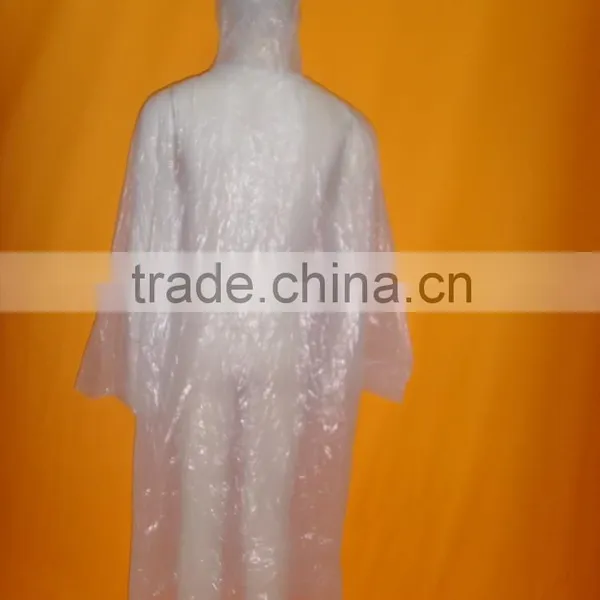2016 New PE Disposable One Time Raincoats Poncho Rainwear Fashional photo-6