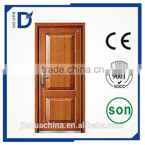 China Supplier Steel Wood Armored Security Doors in 2016 photo-6