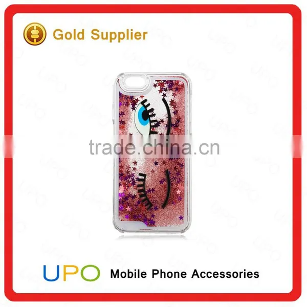 [UPO] 3D Liquid Star Sand TPU Case Glitter Quicksand Crystal Clear Mobile Phone Case For IPhone 6 Covers photo-4