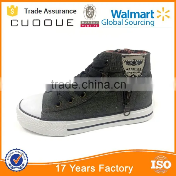 China Supplier High Quality Canvas Kids Shoes photo-2