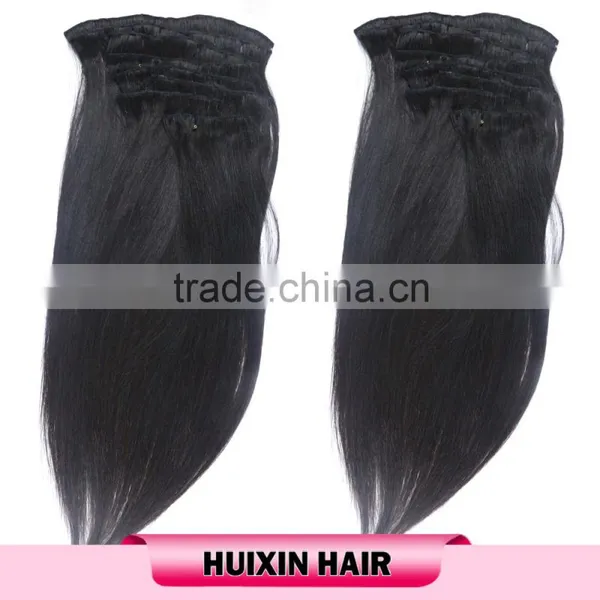 2016 New Products Own Brand HUIXIN Direct Factory Best Price Clip In Eurasian Hair Extensions photo-2