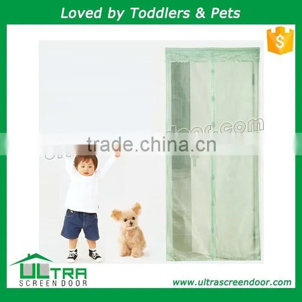 Green Color Insect Off Screen Door Curtain Magnets photo-3