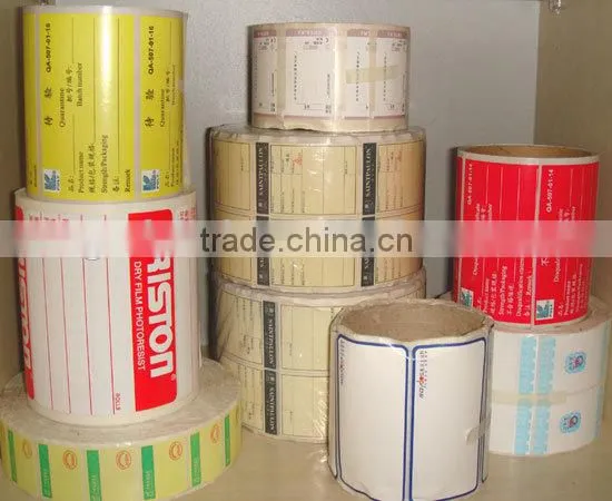 Guangzhou Factory High Quality Adhesive Labels for Bottles Self Adhesive Labels Stickers photo-2