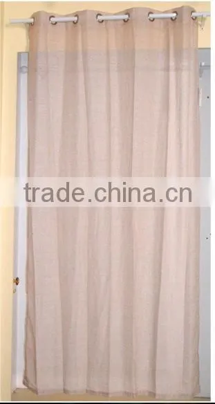 100% Cotton Material and Make-to-Order Supply Type Voile Curtain Fabric photo-3