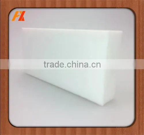 White Slippery Teflon Ptfe Sheet Virgin Ptfe Moulded Sheet
