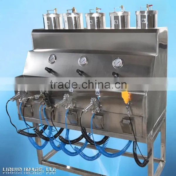Liquid Image Silver Spray on Chrome Metal Plating Machine for Bumber photo-2