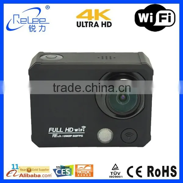 Unique High Speed 50 Meter Deep Waterproof 4K Ultra HD WiFi Action Camera photo-3