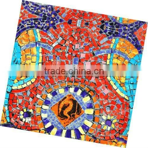 Lady's Fashion Square Print 2012 Silk Hijab