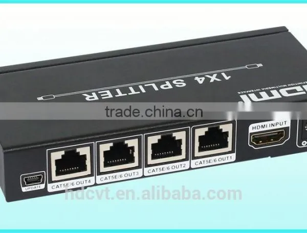 HDMI 1.3 1X4 OVER SINGLE Cat6 50M Spilitter , HDV-9814S50 photo-6