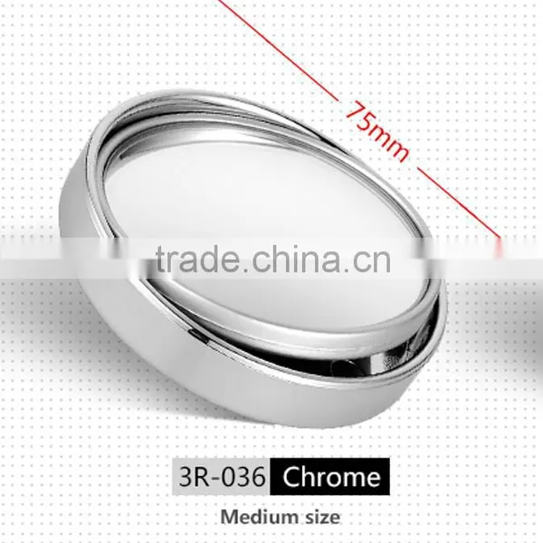 Adhesive Back 360 Degree Adjustable Exterior Convex Mirror for Car
