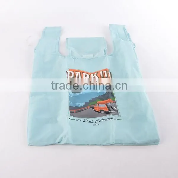 Promotional Folding Polyester Shopping Bag photo-2