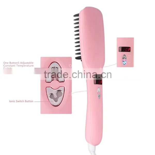 2016 New Hair Striaghtener Comb Hair Straightener Brush photo-2