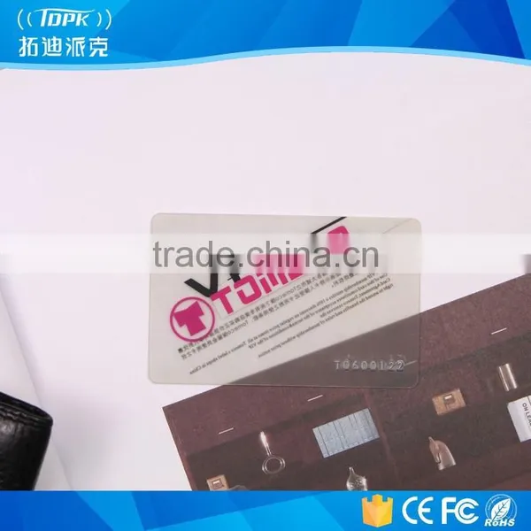 Making Pvc Transparent Card With Magnetic Stripe photo-2
