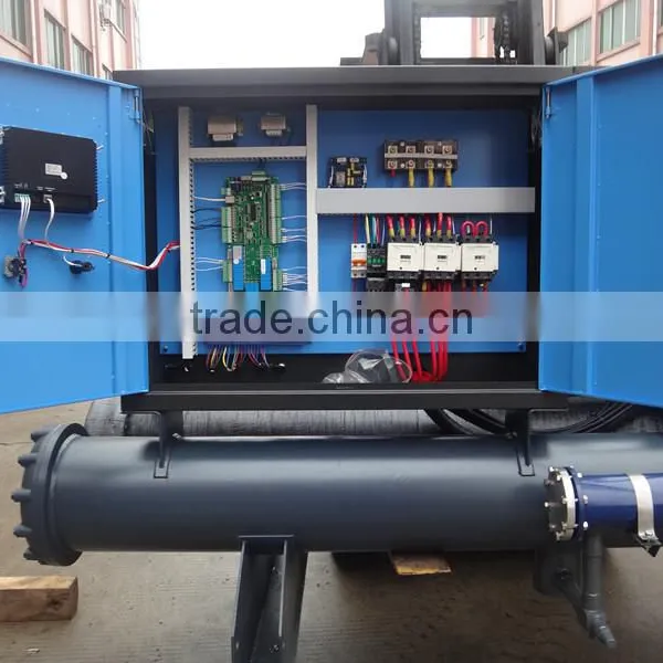 CE Certification 60HP Screw Water Cooled Water Chiller Price With Hanbell Compressor photo-4