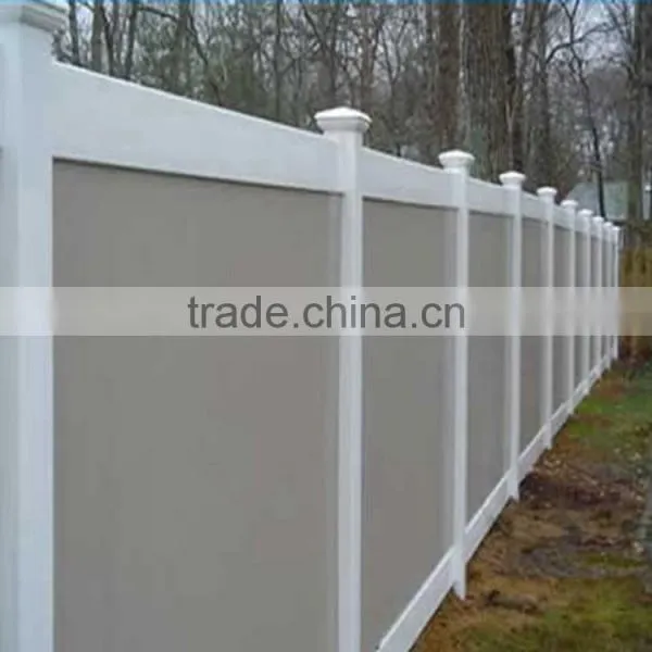 Custom Height and Colors Commercial WPC Material Fence Panels photo-2