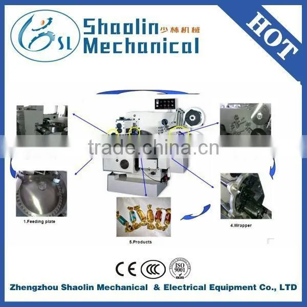 2013 Hot Selling Candy Pillow Packaging Machine, Automatic Box Shrink Wrapping Machine for Sale photo-2