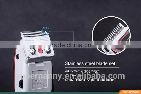Supernanny Red Classic Hair Clipper/ Trimmer With Cord for Barber Shop/ Salon photo-3