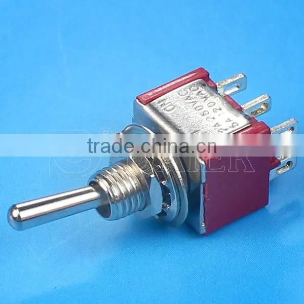 Toggle Switch, MTS-202 ON-ON 6pin DPDT Mini Toggle Switch~ photo-2