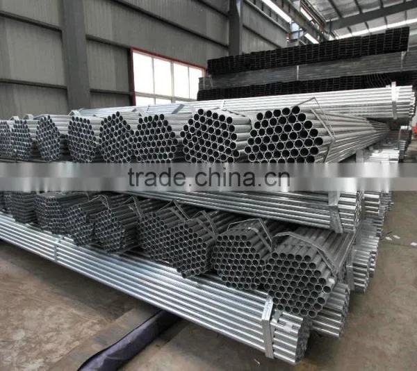 ASTM A53/A500, BS 1387-Hot Dipped Galvanized Steel Pipe -Threaded, Coulping, PVC Cap015* photo-6