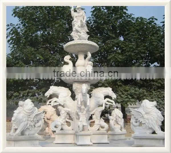 Marble Large Outdoor Water Fountain for Sale photo-6