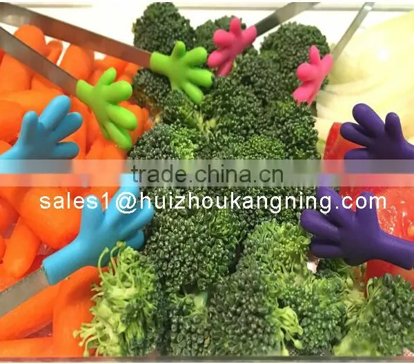 Perfectly Designed High Quality Silicone Mini 5 Inch Tongs photo-4