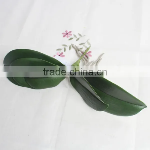 SJ10131106 Fake Foliage Leaf/real Touch Orchid Flower Leaf photo-5