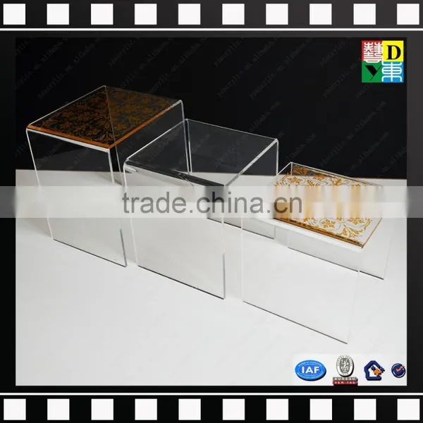 Clear Acrylic Furniture Bedside Table Acrylic Coffee Table From China Manufacturer photo-4