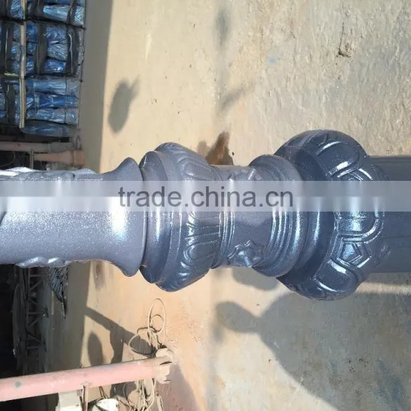 2017 New Design H3.6M Ductile Iron Lighting Column Decorative Lamp Pole Street Lighting Pole photo-3