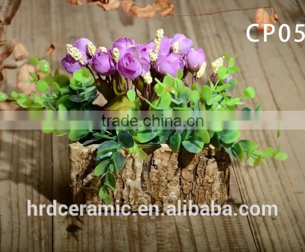 Outdoor Cement Plant Pot for Home and Garden Decoration photo-5