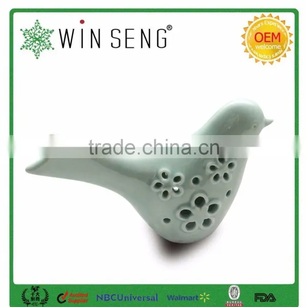 Lovely Porcelain Bird-shaped Ornaments for Home Decoration photo-3
