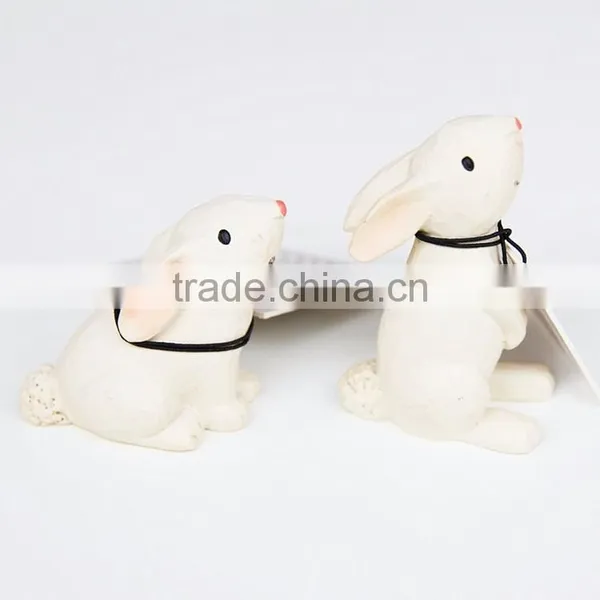 Custom Resin Bunny Figurine Christmas Ornament photo-3