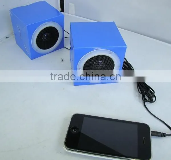 Best Promotion Gift Foldable Cardboard Mini Speaker for MP3, IPhone, Laptop Etc photo-6